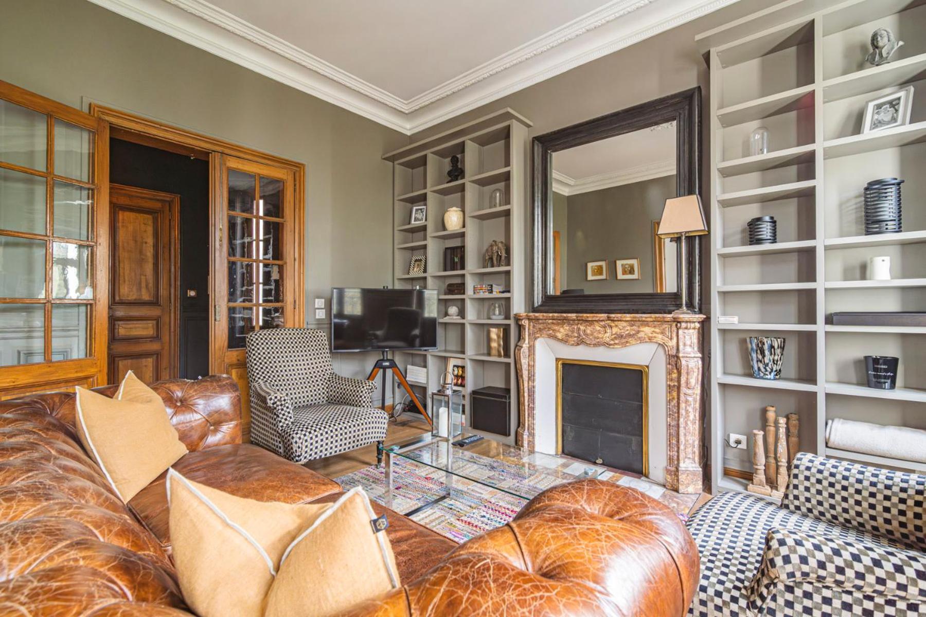 Ferienwohnung L'Elegance Vue Parc Reims Exterior foto